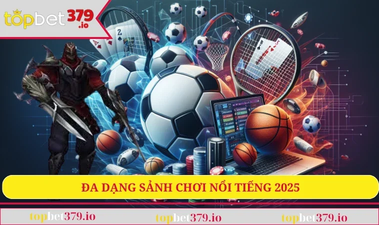 Giới thiệu TOPBET379 2 Đa dạng sảnh chơi nổi tiếng 2025