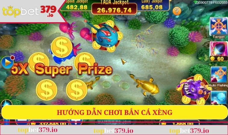 Bắn Cá Xèng - Trò Chơi Giải Trí Hấp Dẫn Mọi Thời Đại 2 Hướng dẫn chơi bắn cá xèng