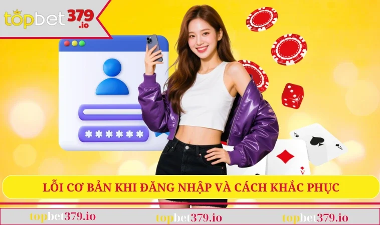 Đăng Nhập TOPBET379 2 Lỗi cơ bản khi đăng nhập và cách khắc phục