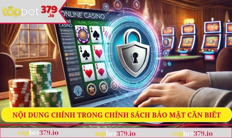 Chính sách bảo mật TOPBET379 2 Nội dung chính trong chính sách bảo mật cần biết